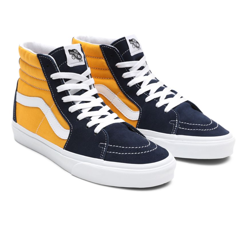 Vans Classic Sport Sk8-Hi Dam Blå - Vans Höga Skor Billigt (WNSRV0715)